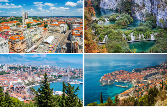 zagreb, split and dubrovnik tour package