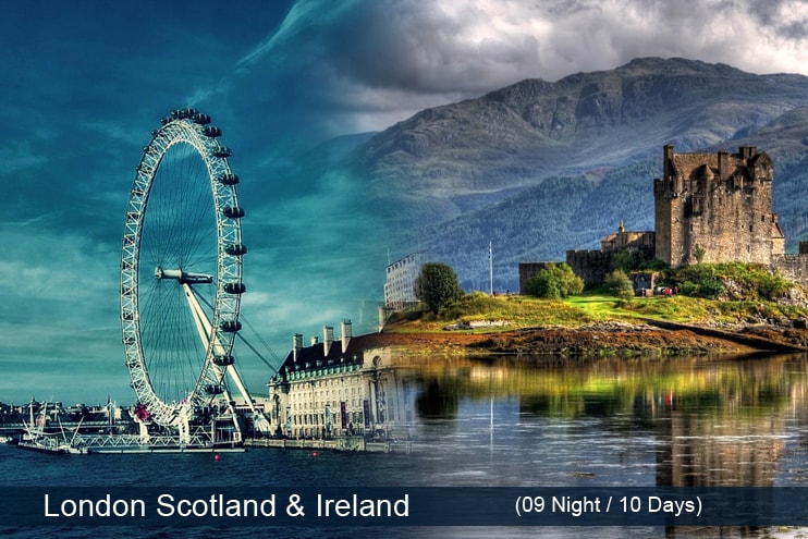 London Scotland Ireland Holiday Tour Packages
